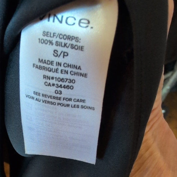 Vince Blue Blouse - Picture 6 of 7